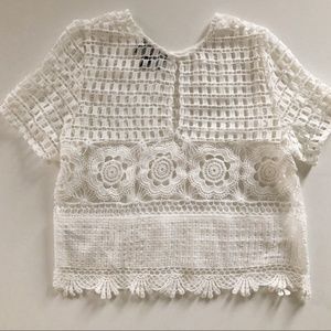 Romeo & Juliet Couture Crochet Top